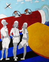 3 aviatrices par jacques borgé