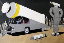 caravane publicitaire par jacques borgé