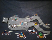 robots et motos par jacques borgé